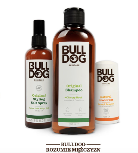 Odbierz darmowe zestawy kosmetyków Bulldog dla mężczyzn