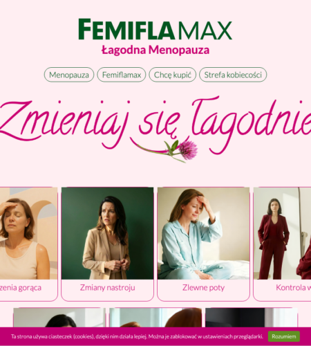 Darmowe próbki Femiflamax – suplement na objawy menopauzy
