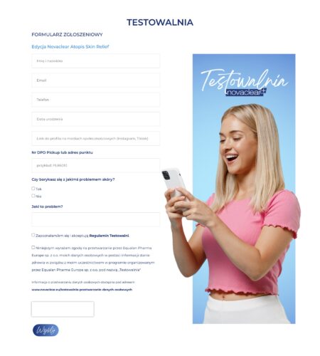 Darmowe probki Novaclear+ – dermokosmetyki Atopis Skin Relief do testowania