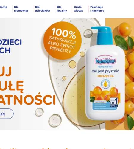 Cashback Bambino Rodzina – zwrot do 31,99 zł za żel pod prysznic
