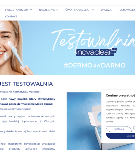 Darmowe próbki Novaclear – program Testowalnia