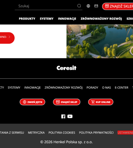 Ceresit cashback – karta podarunkowa 30 zl za 5 workow kleju