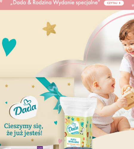 Darmowa paczka powitalna DADA – bezpłatny zestaw dla noworodka (2026)