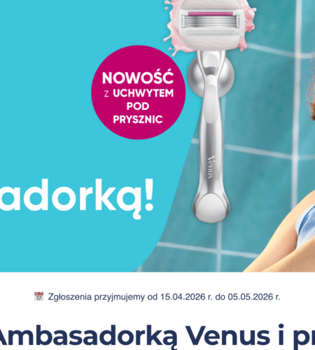Darmowe testowanie Venus PRO ComfortGlide – 900 maszynek za darmo