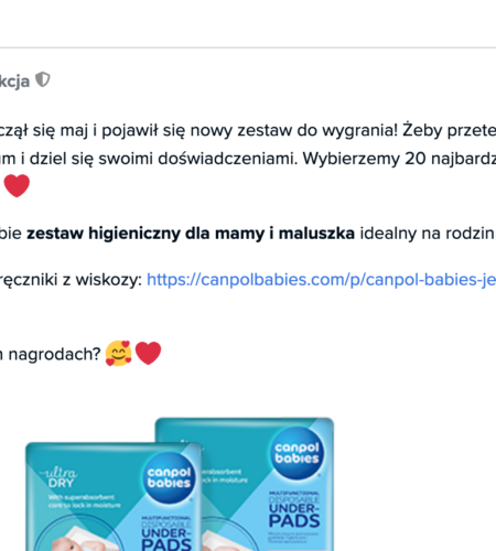 Darmowe testowanie Canpol Babies z zestawem dla mamy i dziecka
