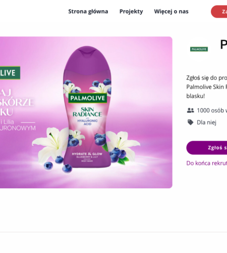 Palmolive Skin Radiance - projekt testowania na trnd